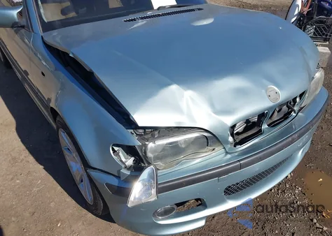 2002 BMW 325I from USA, damaged, VIN WBAEV33452KL56603